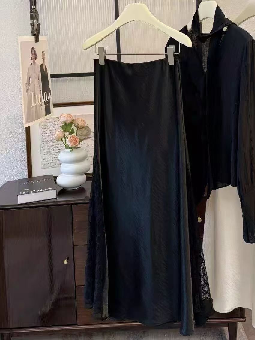 CM3 6963緞面蕾絲裙:圖片 5