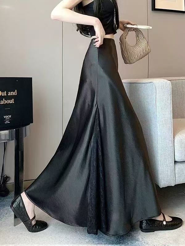 CM3 6963緞面蕾絲裙:圖片 3