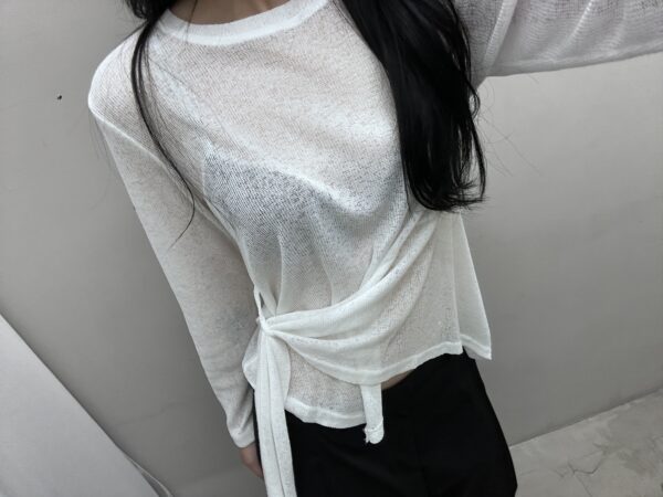 CJ919繫帶防曬外衫：圖片 3