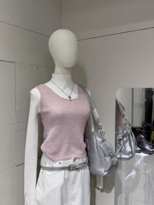 CJL3895針織洞無袖上衣