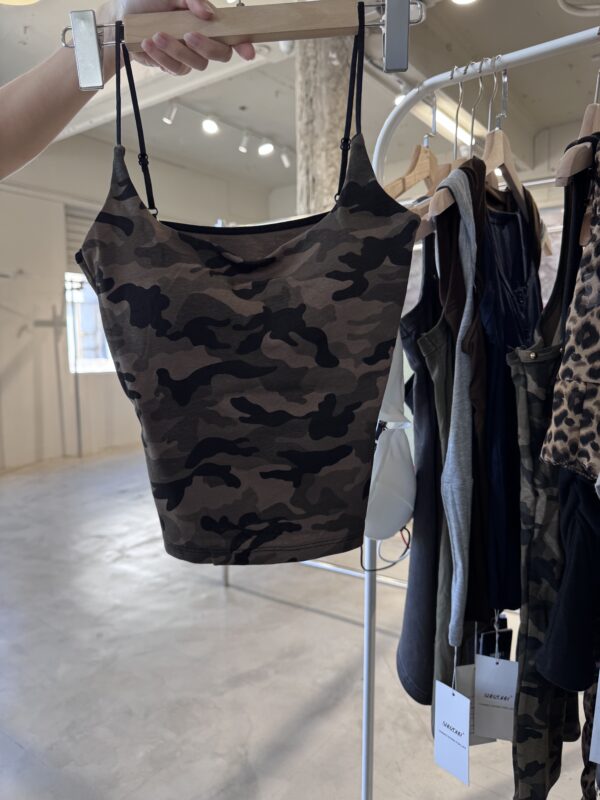 CA2S3素面迷彩bra top：圖片 4