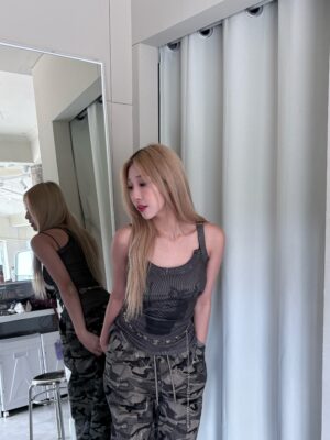CA21408 ofia印花背心