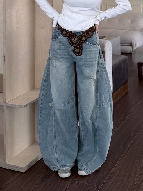 CS2851刷破大彎刀褲