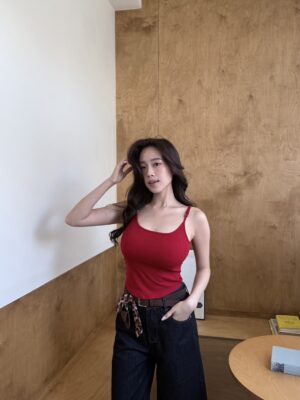 CS23142交叉簍背bra top背心