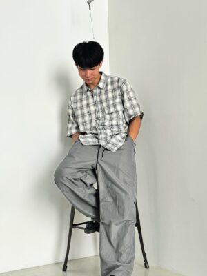 ［🇰🇷正韓］KO12 尼龍縮口素色長褲