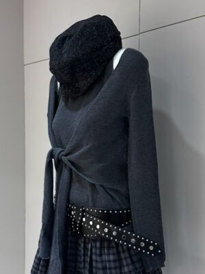 CO2 C213針織掛脖綁帶上衣