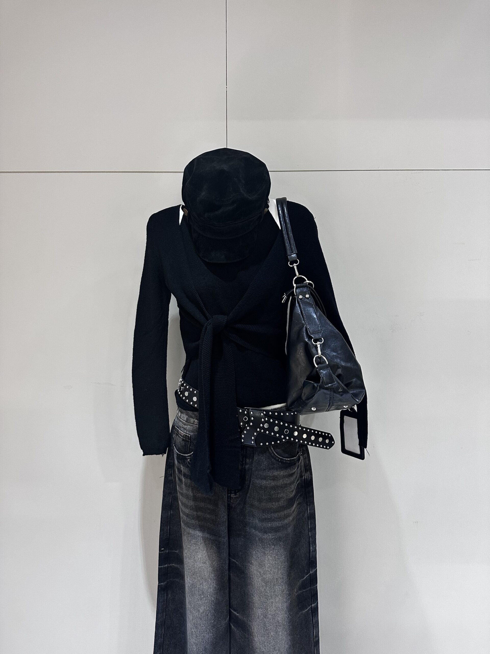 CO2 C213針織掛脖綁帶上衣:圖片 7