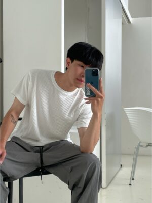 ［🇰🇷正韓］KO4 ourroom針織短棉T