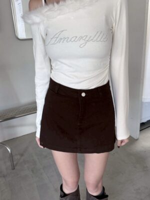 CN1 6924側開衩褲裙