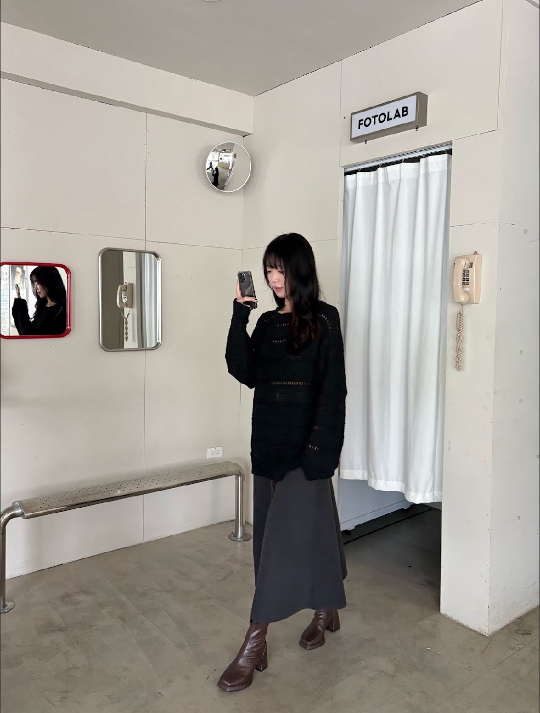 CN2 80136不規則交錯針織上衣(附帽子):圖片 11