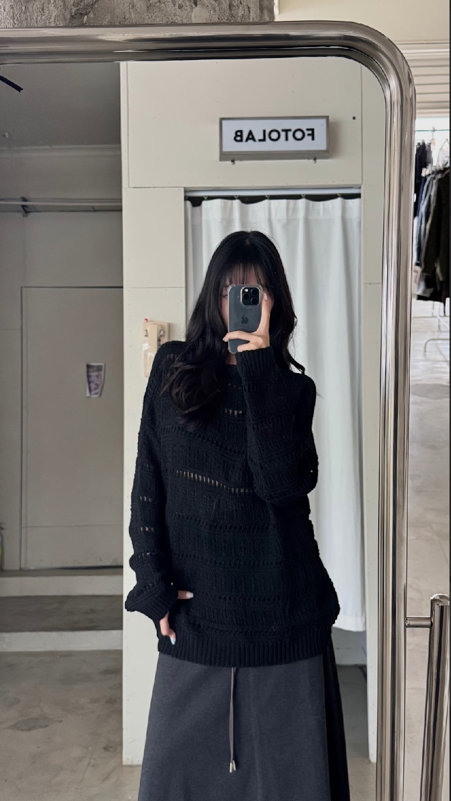 CN2 80136不規則交錯針織上衣(附帽子):圖片 8