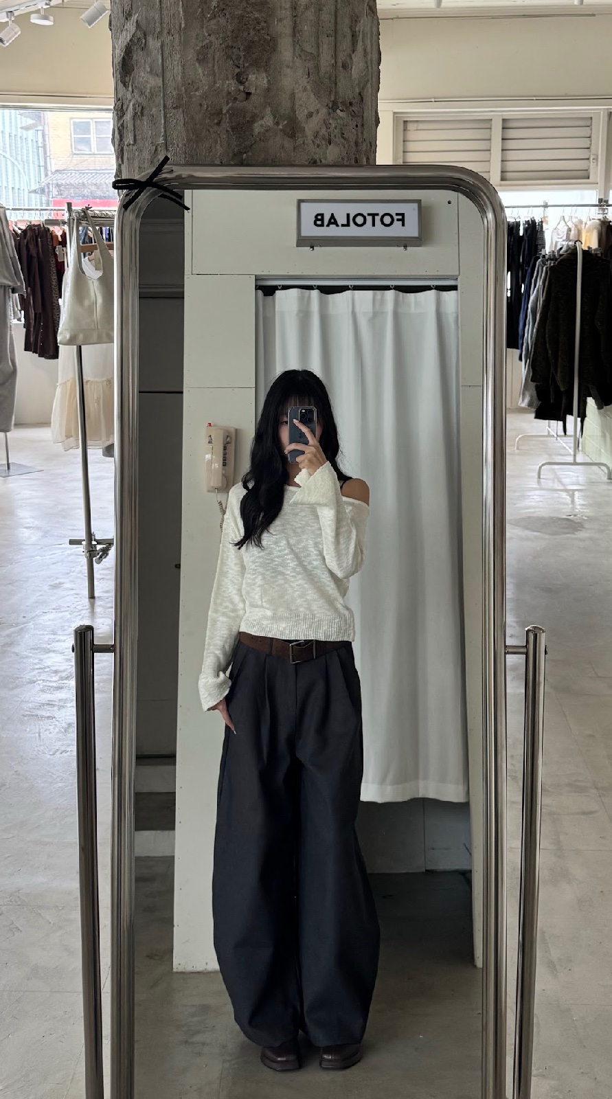 CN2 25936 闊腿厚磅西裝褲(附皮帶):圖片 10