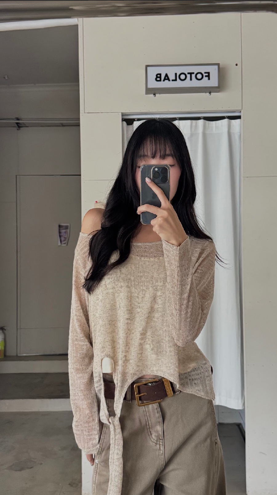 CN2 890圓領慵懶風兩件式薄長袖:圖片 10