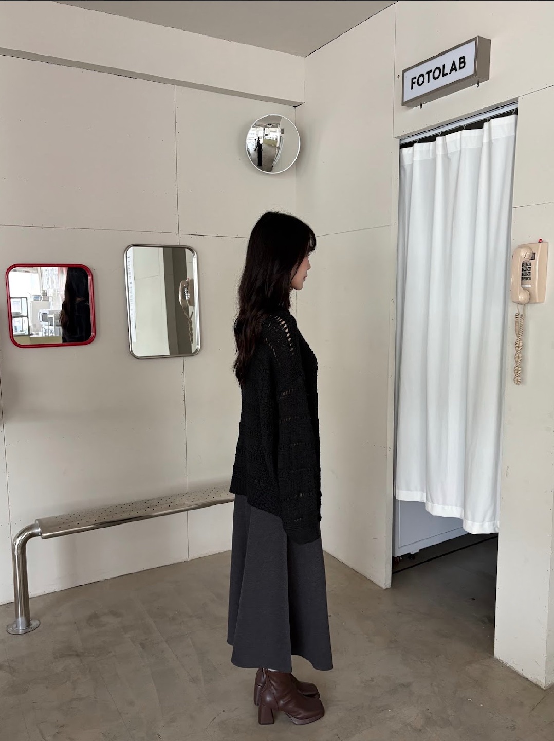 CN2 80136不規則交錯針織上衣(附帽子):圖片 14