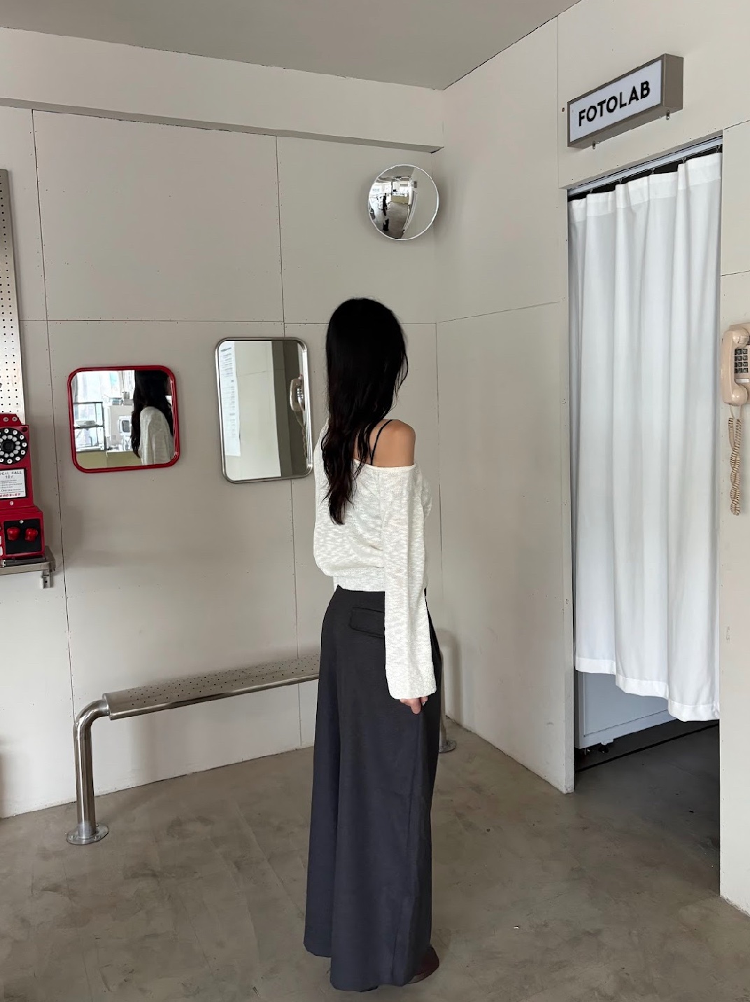 CN2 25936 闊腿厚磅西裝褲(附皮帶):圖片 15