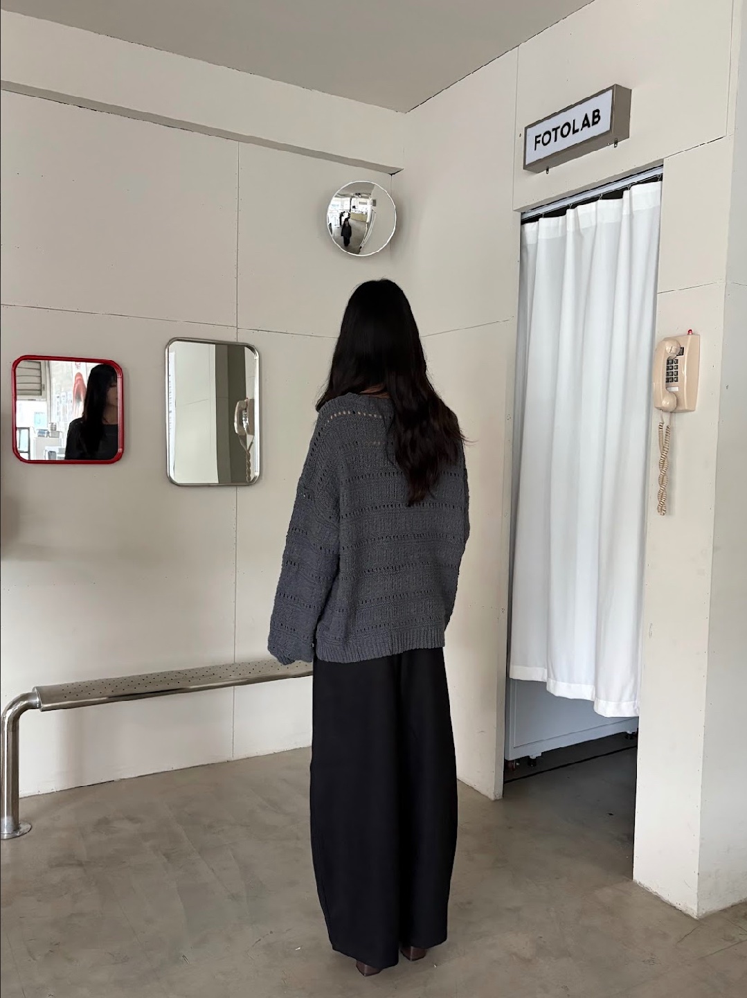 CN2 80136不規則交錯針織上衣(附帽子):圖片 7