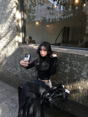 CD2 X2447 高領磨毛打底衣