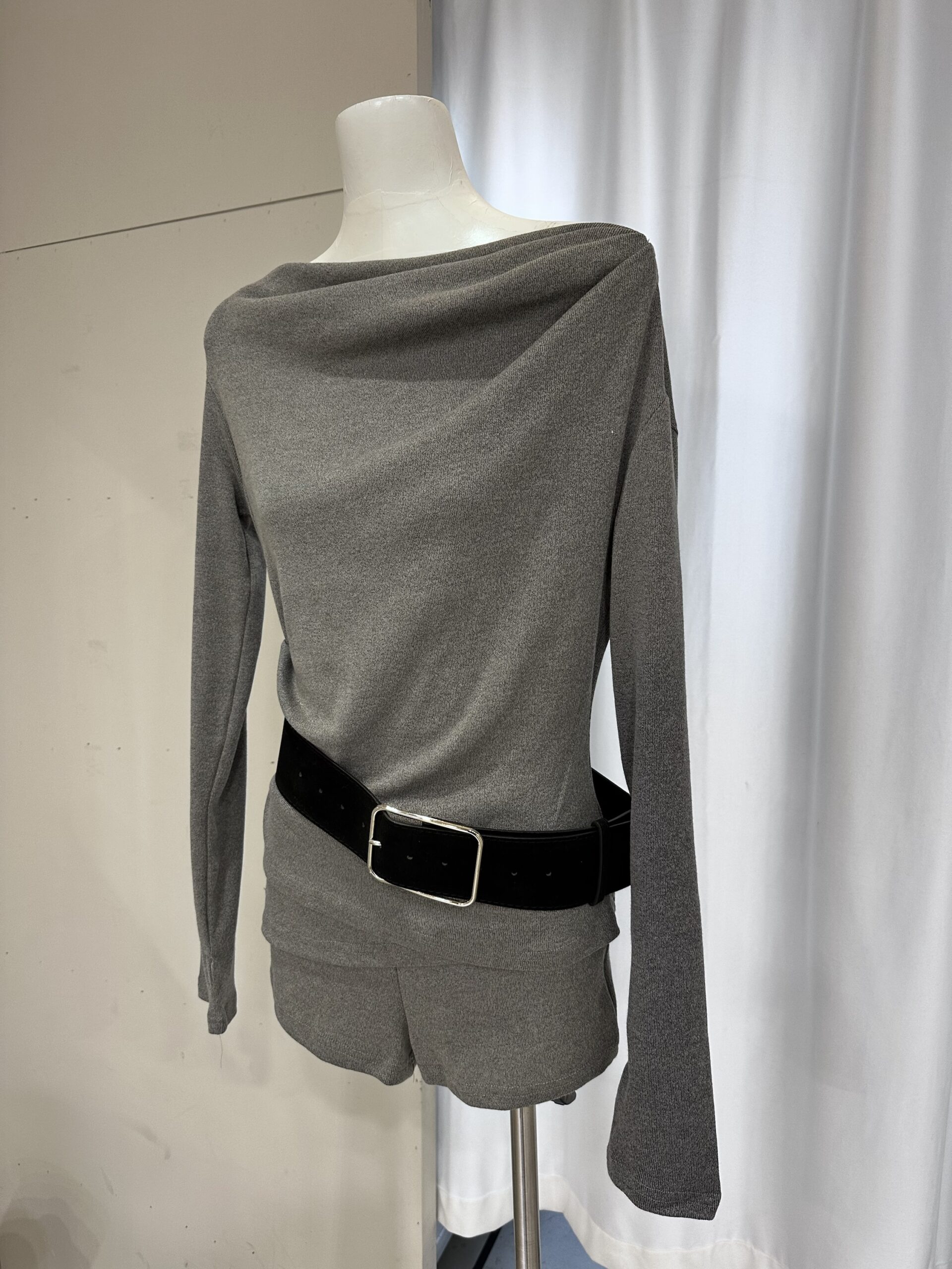 CD2 格雷色系平口棉套裝:圖片 3