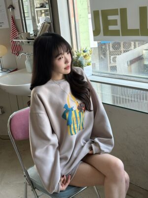 CJ2 8619提袋狗狗圓領上衣