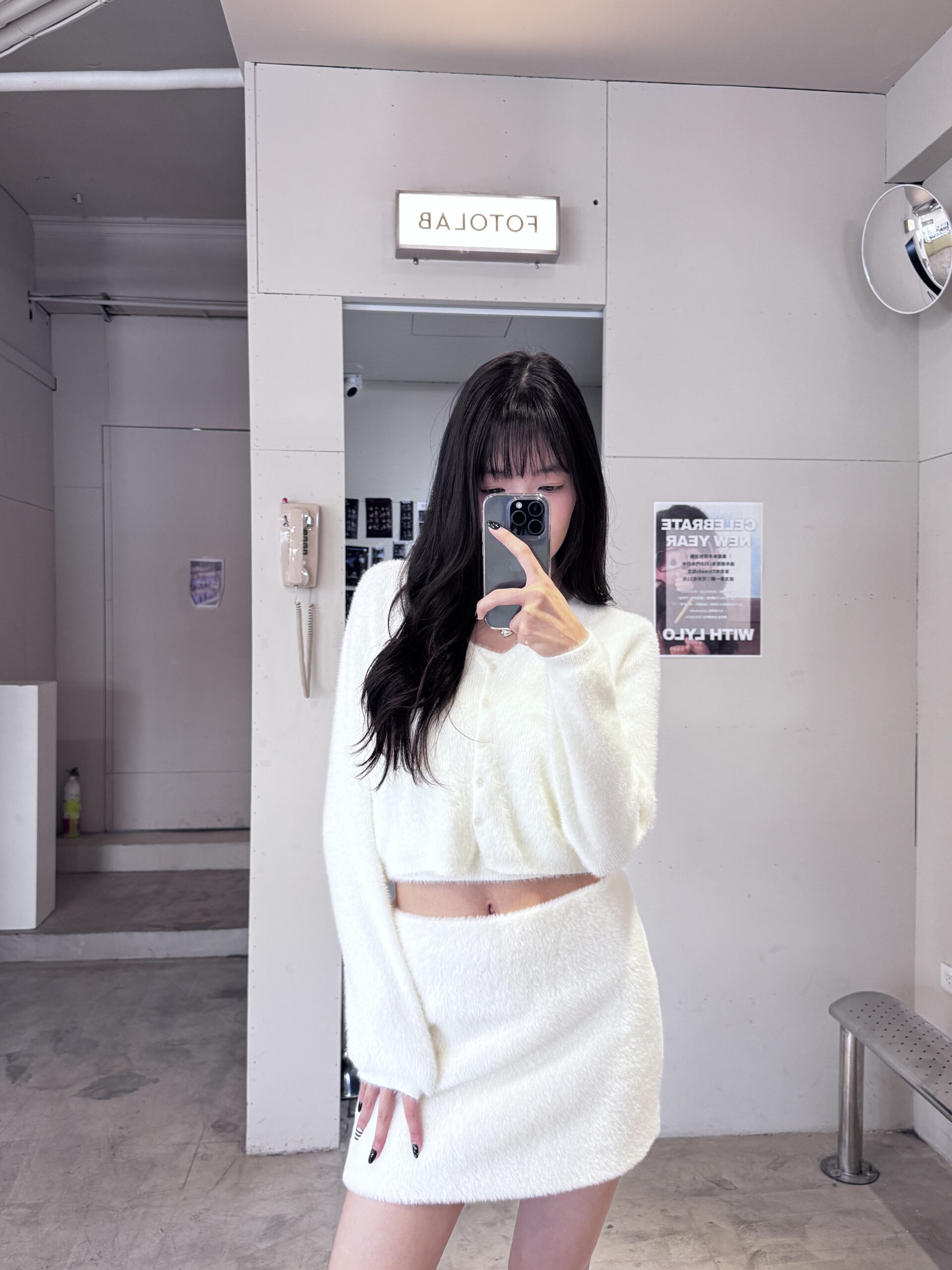 CF2 9356 馬海毛排扣小外套:圖片 6