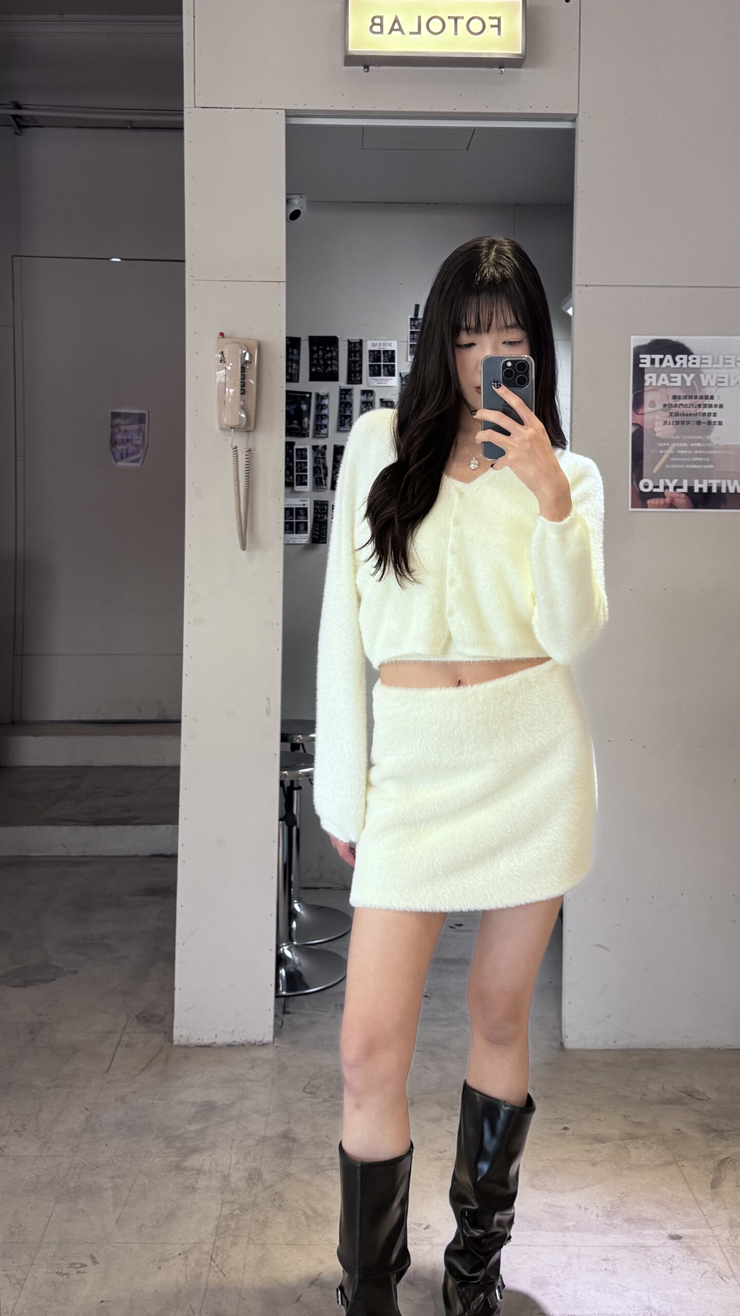 CF2 9356 馬海毛排扣小外套:圖片 7