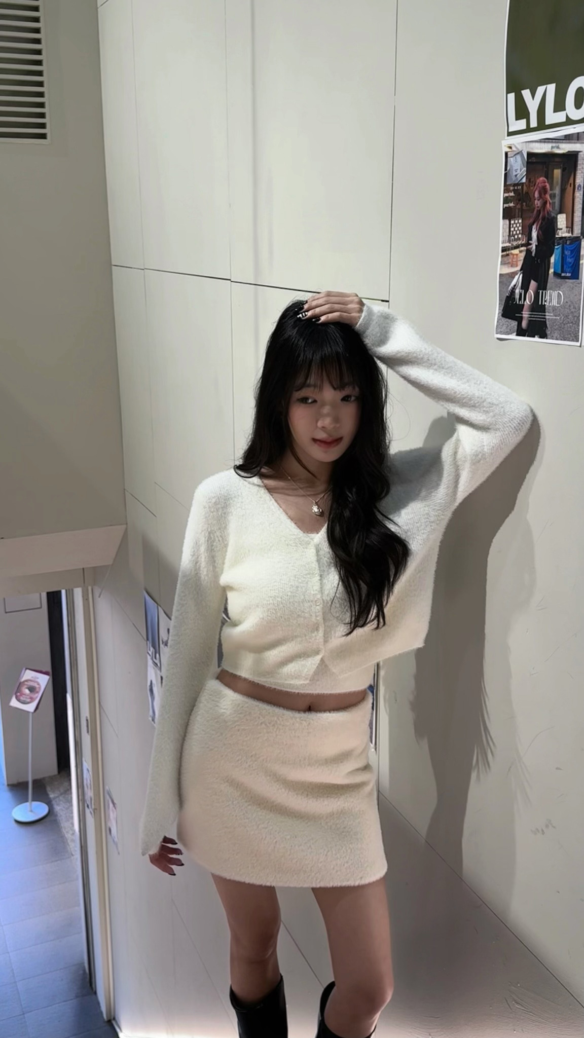 CF2 9356 馬海毛排扣小外套:圖片 4