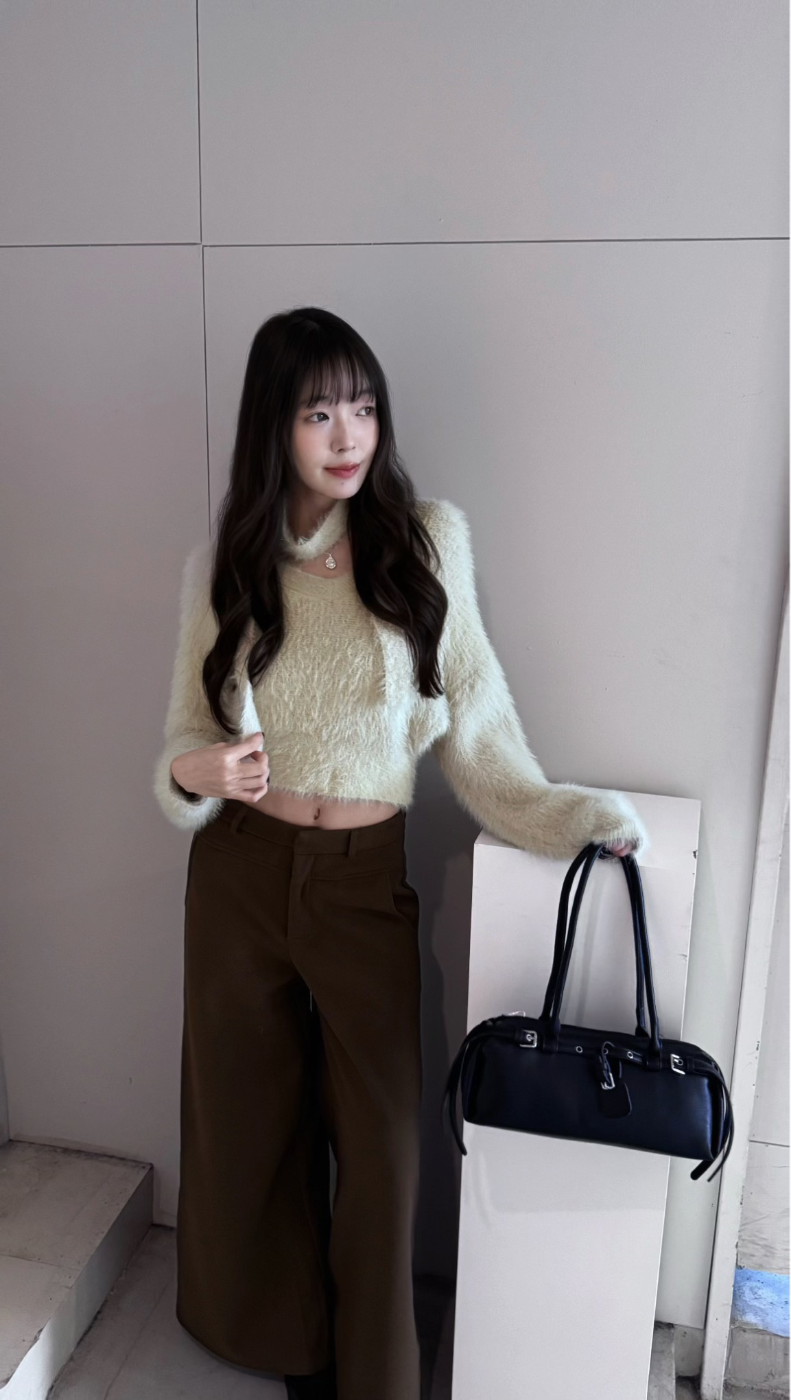 CF2 16681 絨毛呢西裝褲