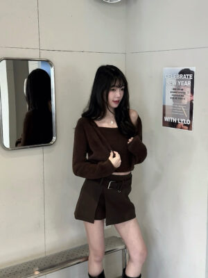 CF2 9356 馬海毛排扣小外套