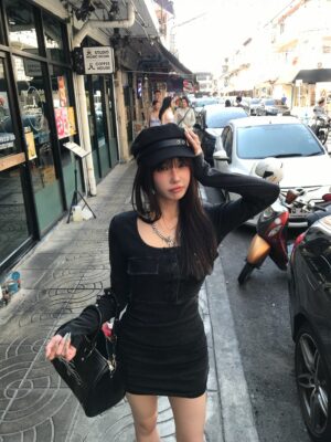 CF2 C16水洗做舊連身裙