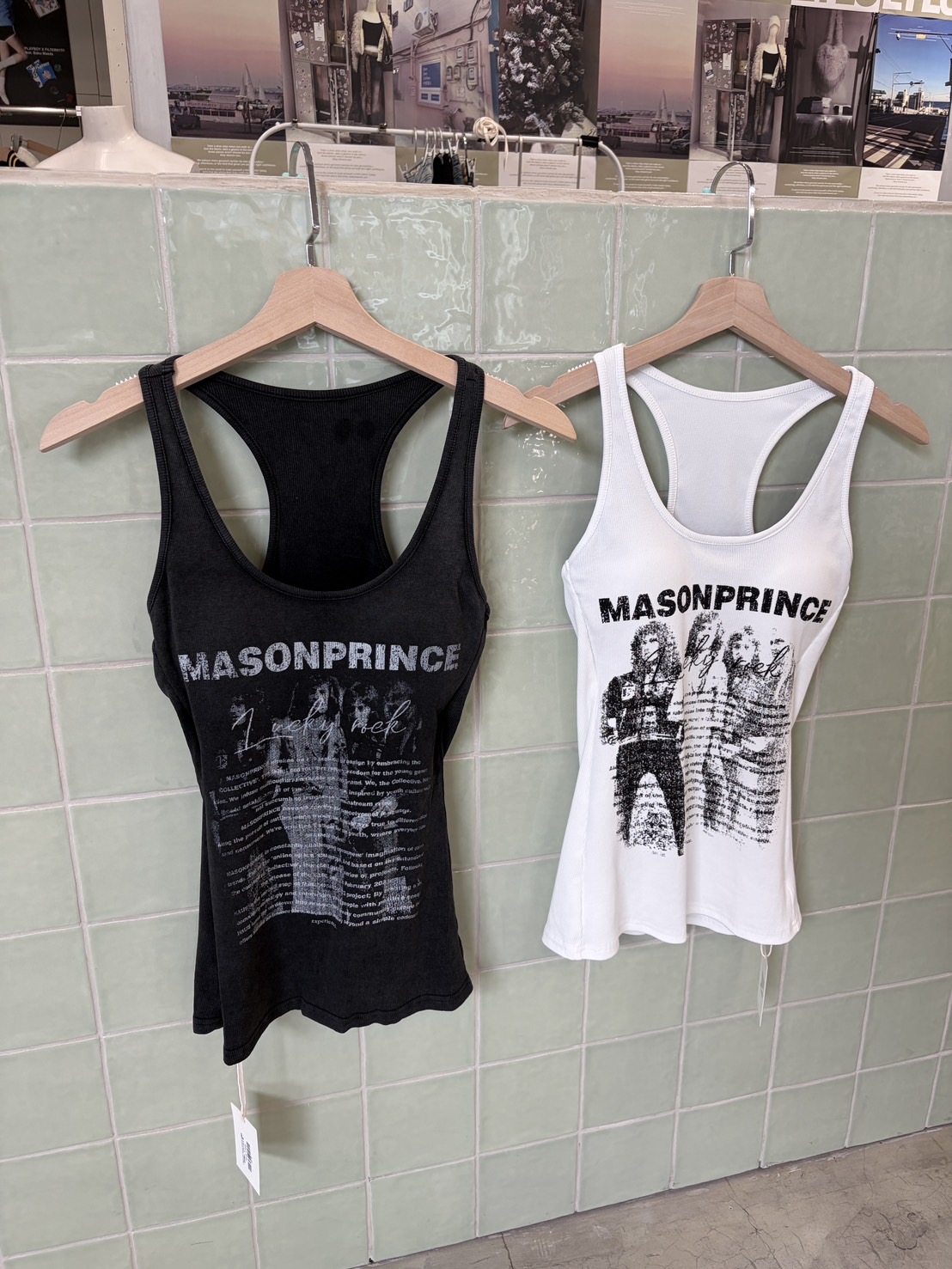 CM04 837 Masonprince美式文字背心