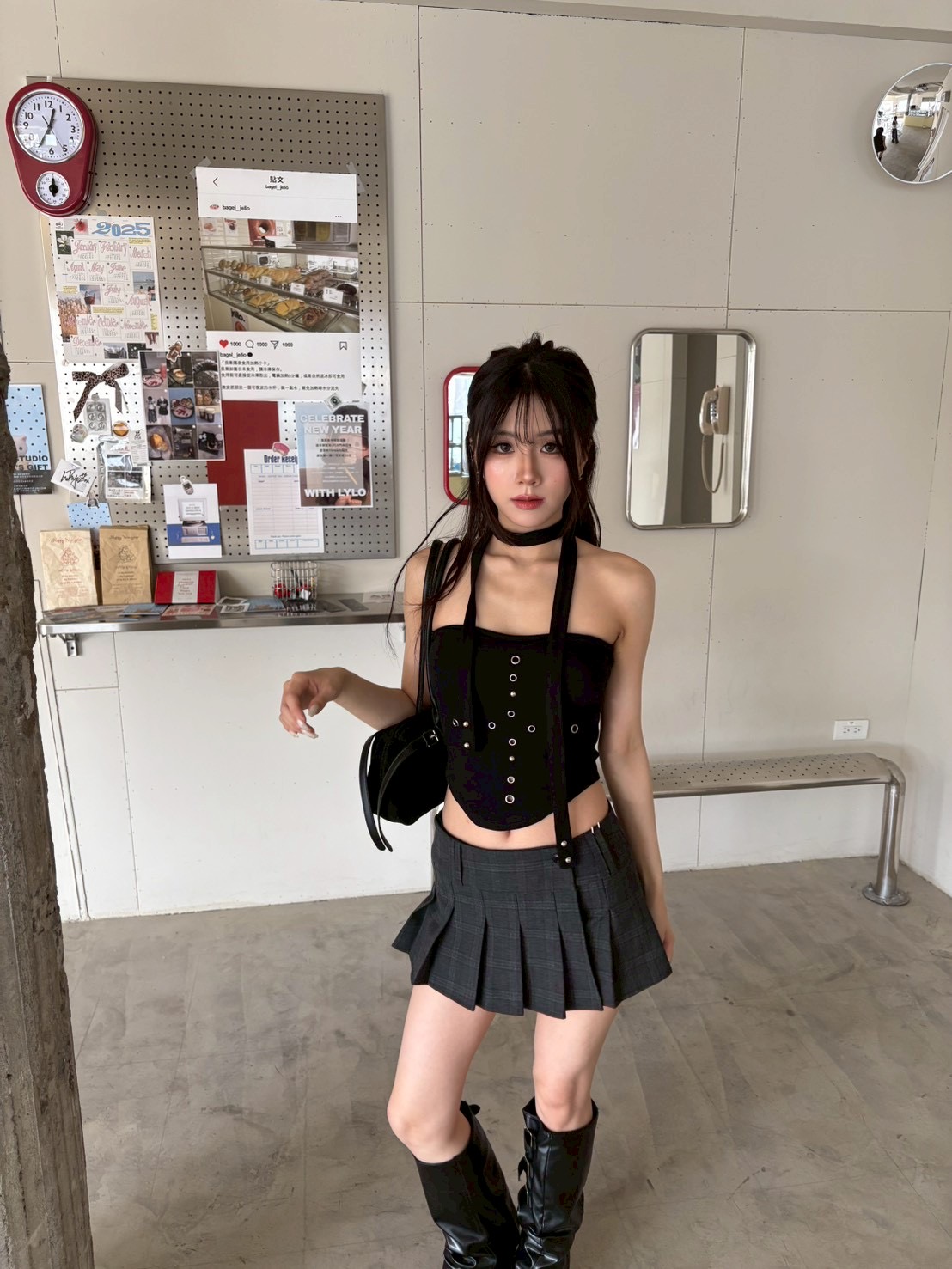 CA1 2055 Cross 釦飾平口背心:圖片 5