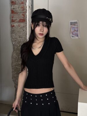 CA1 26115 Knit V-Neck 開衫上衣